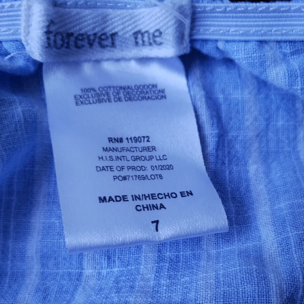 Size 7 Forever Me Lace Summer outfit